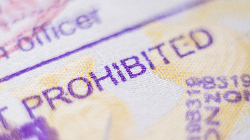 Monitoreo de partes restringidas